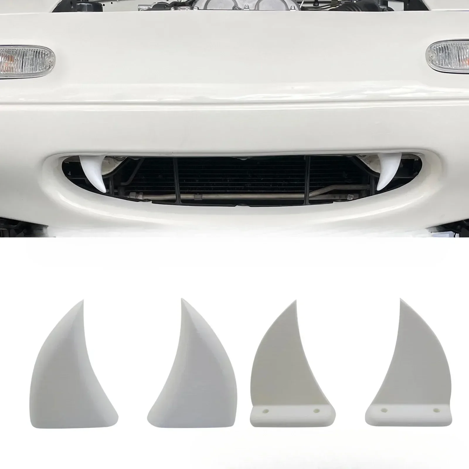 3D Printing Tooth - Car Front Grille Teeth Decor 3D
