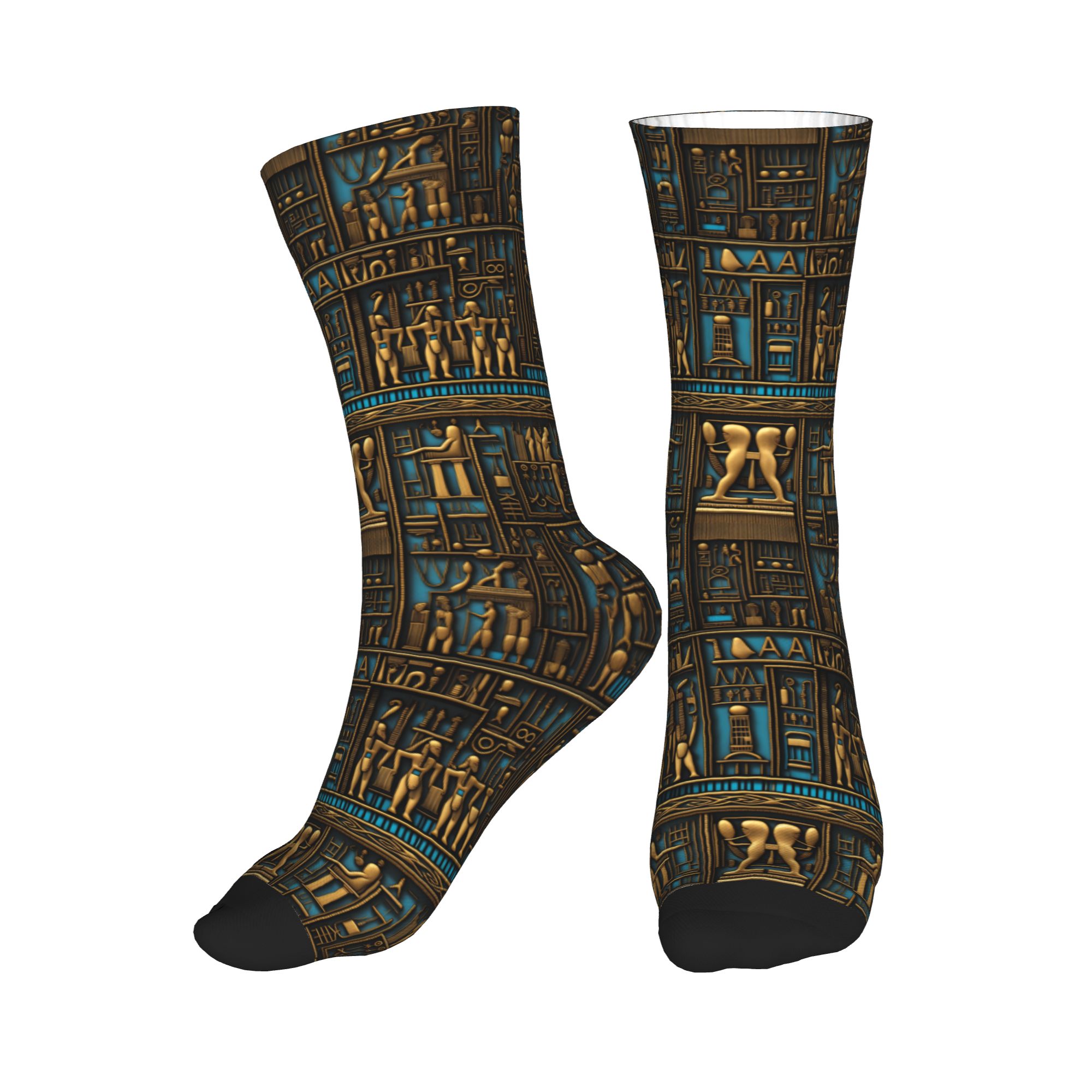 3D Printing Youtube - Funny Men's Egyptian Hieroglyphs Art Pattern