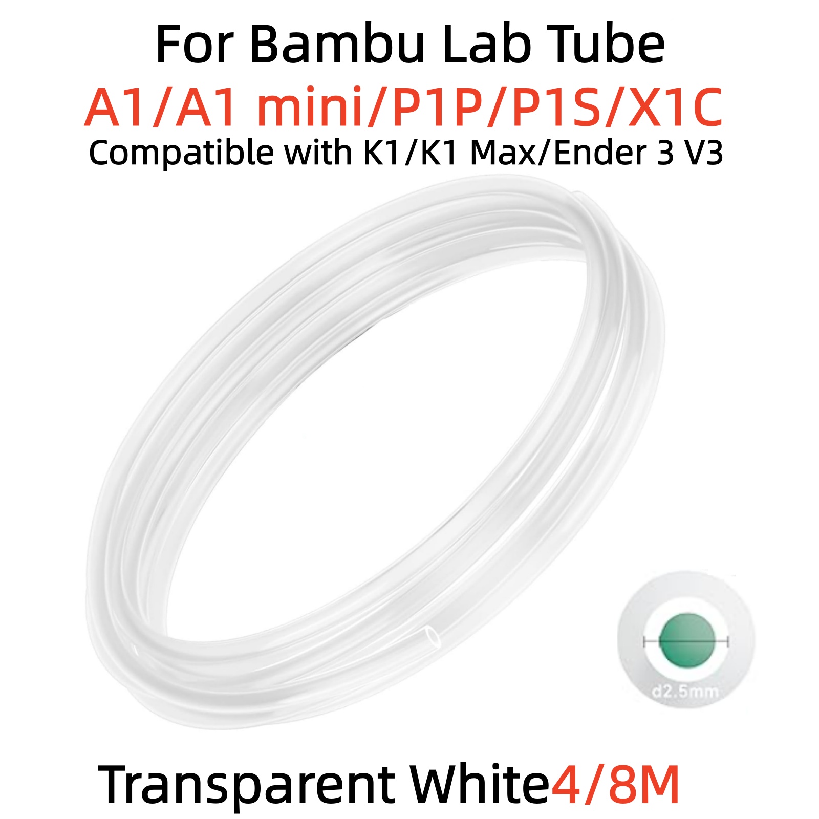 3D Printing Bambu Lab A1 - For Bambu Lab Ptfe Tube P1P