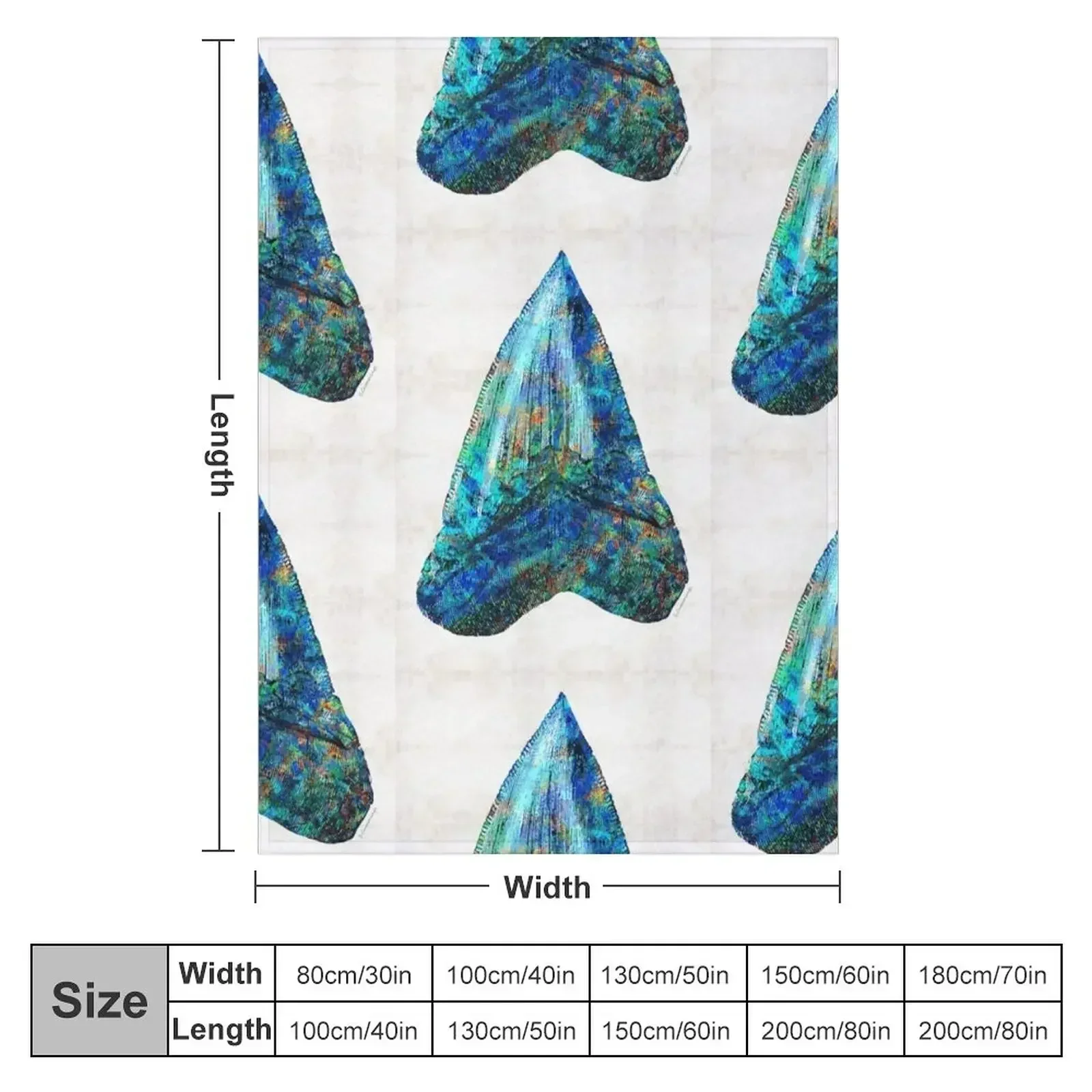 Blue Shark Tooth Art by Sharon - огляд і ціна 3D Printing Tooth