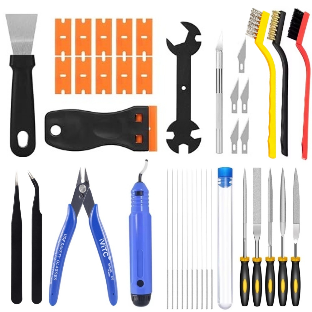 40PCS 3D Printer Tools, Scrape - огляд і ціна 3D Print Removal Tool