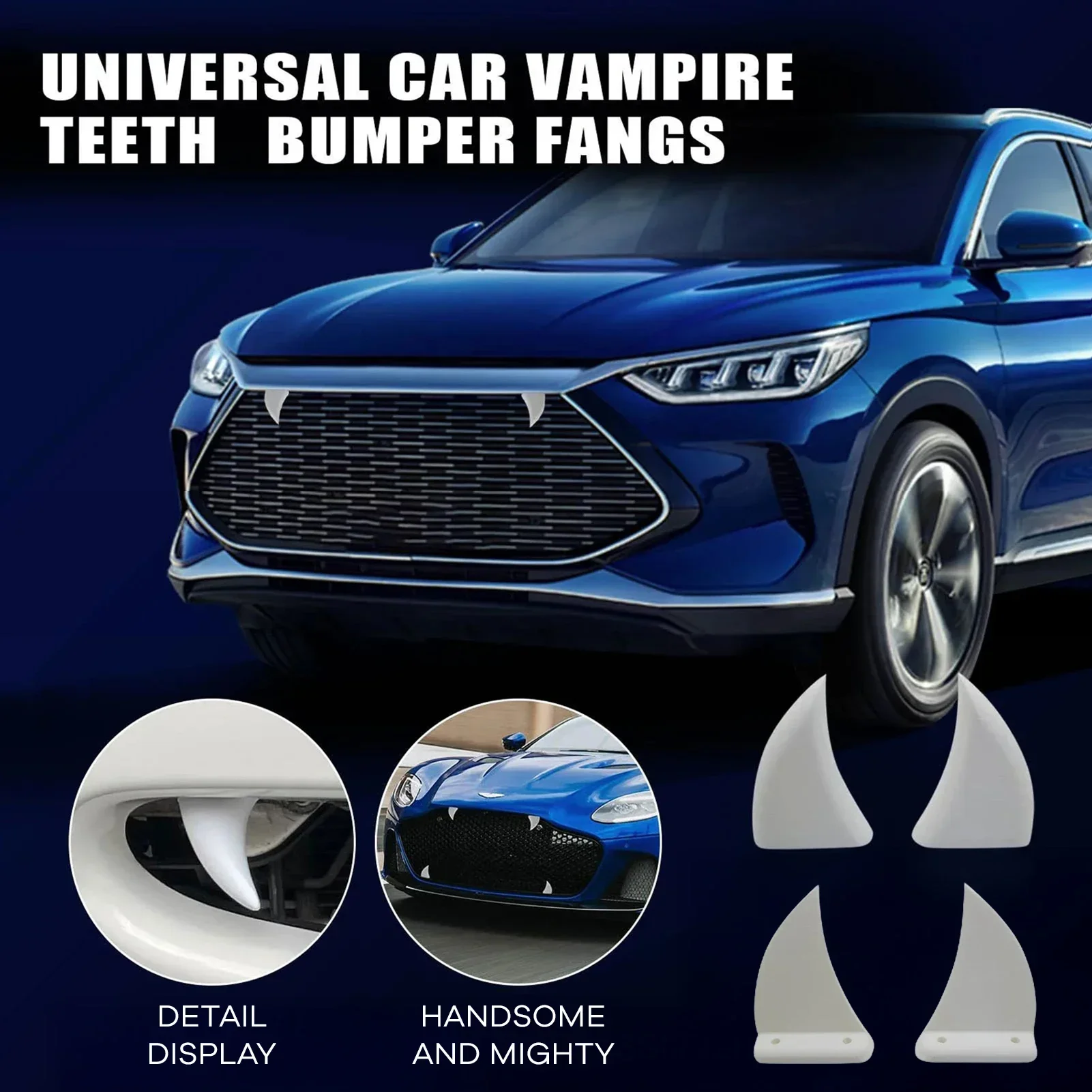 Car Front Grille Teeth Decor 3 - огляд і ціна 3D Printing Tooth
