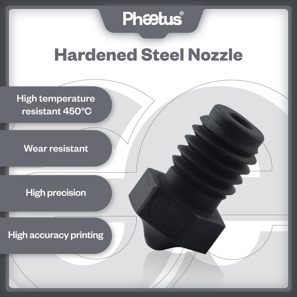 PHAETUS High Quality Hardened  - огляд і ціна Carbon Fiber Filament