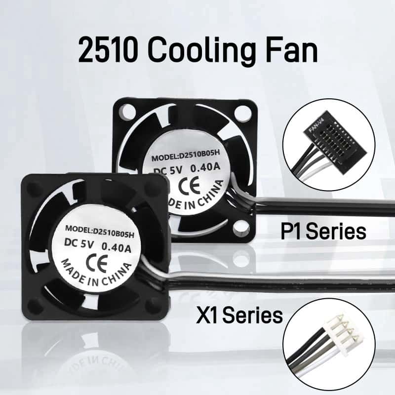 2510 Fan for Bambu Lab X1/P1 H - огляд і ціна 3D Printing Bambu Lab A1