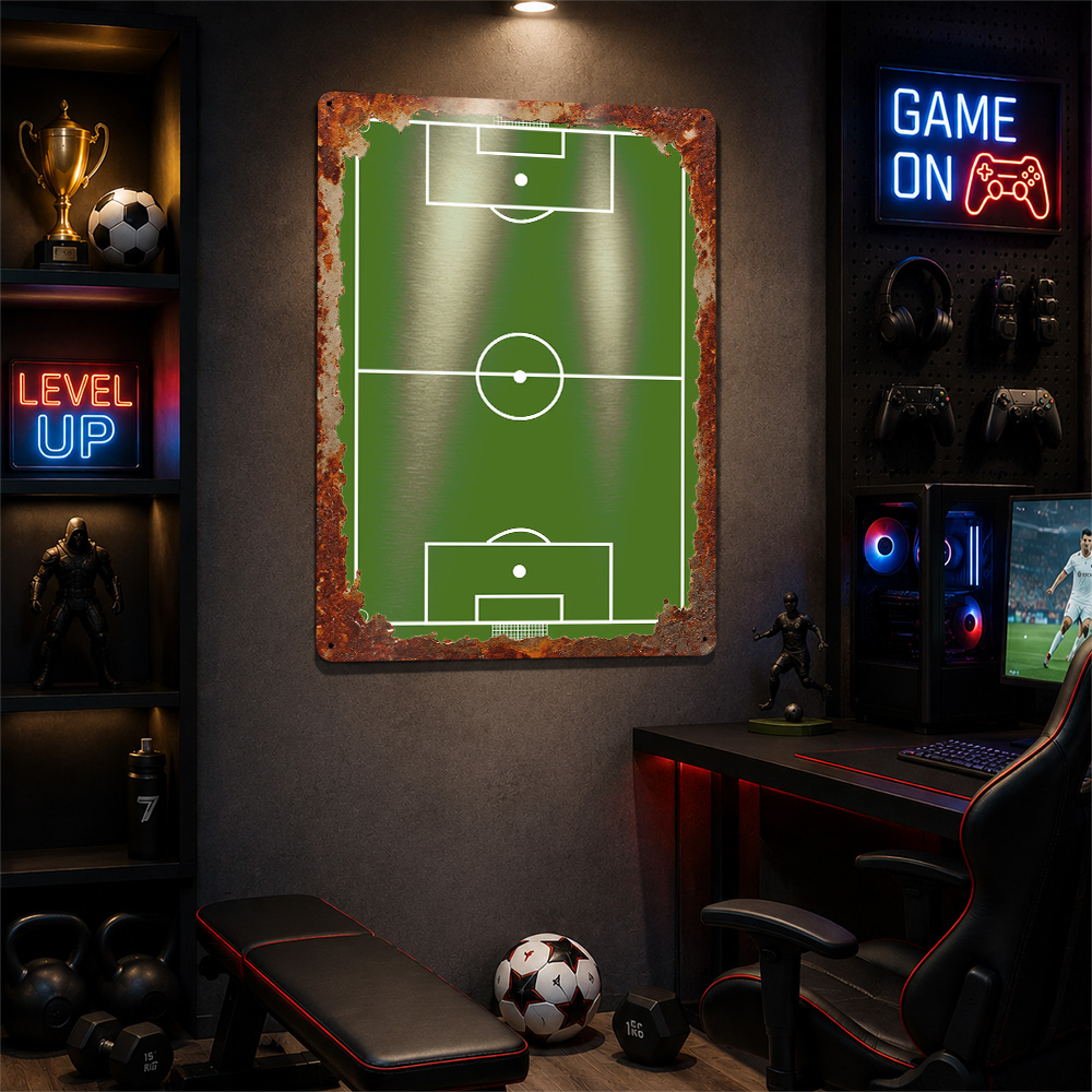 Soccer Field Diagram Poster Re - огляд і ціна 3D Printing Diagram