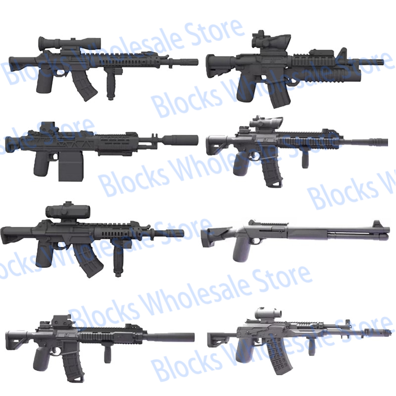 MOC Military Figure Equipment  - огляд і ціна 3D Printing Lego Bricks