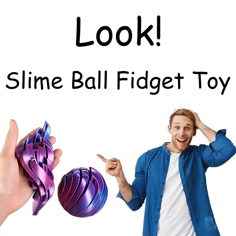 Slime Ball Fidget Toy 3D Print - огляд і ціна 3D Printing Gears