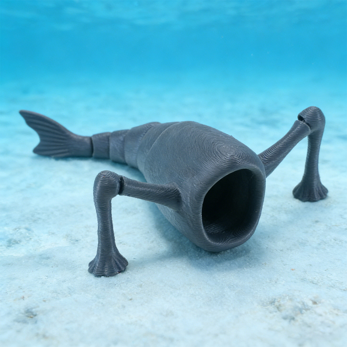 Sea Eater Blup Statue 3D Print - огляд і ціна 3D Printing Diagram