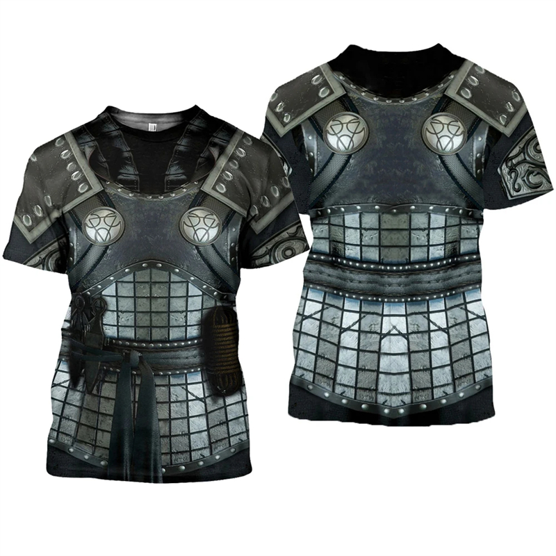 Knights Templar Graphic T-shir - огляд і ціна 3D Printing Knight Armor