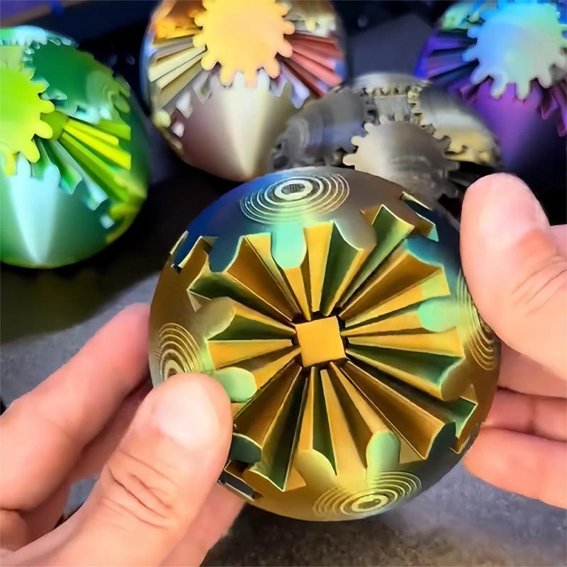 Gear Ball 3D Printed Spin Ball - огляд і ціна 3D Printing Gears