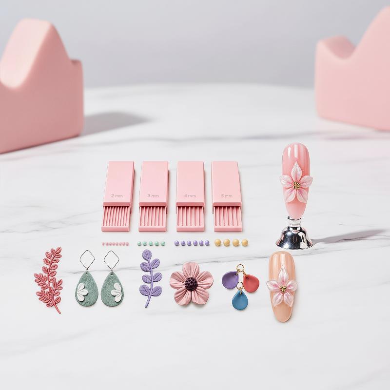 Nail Art Bead Roller 4PCS Set  - огляд і ціна 3D Printing Use