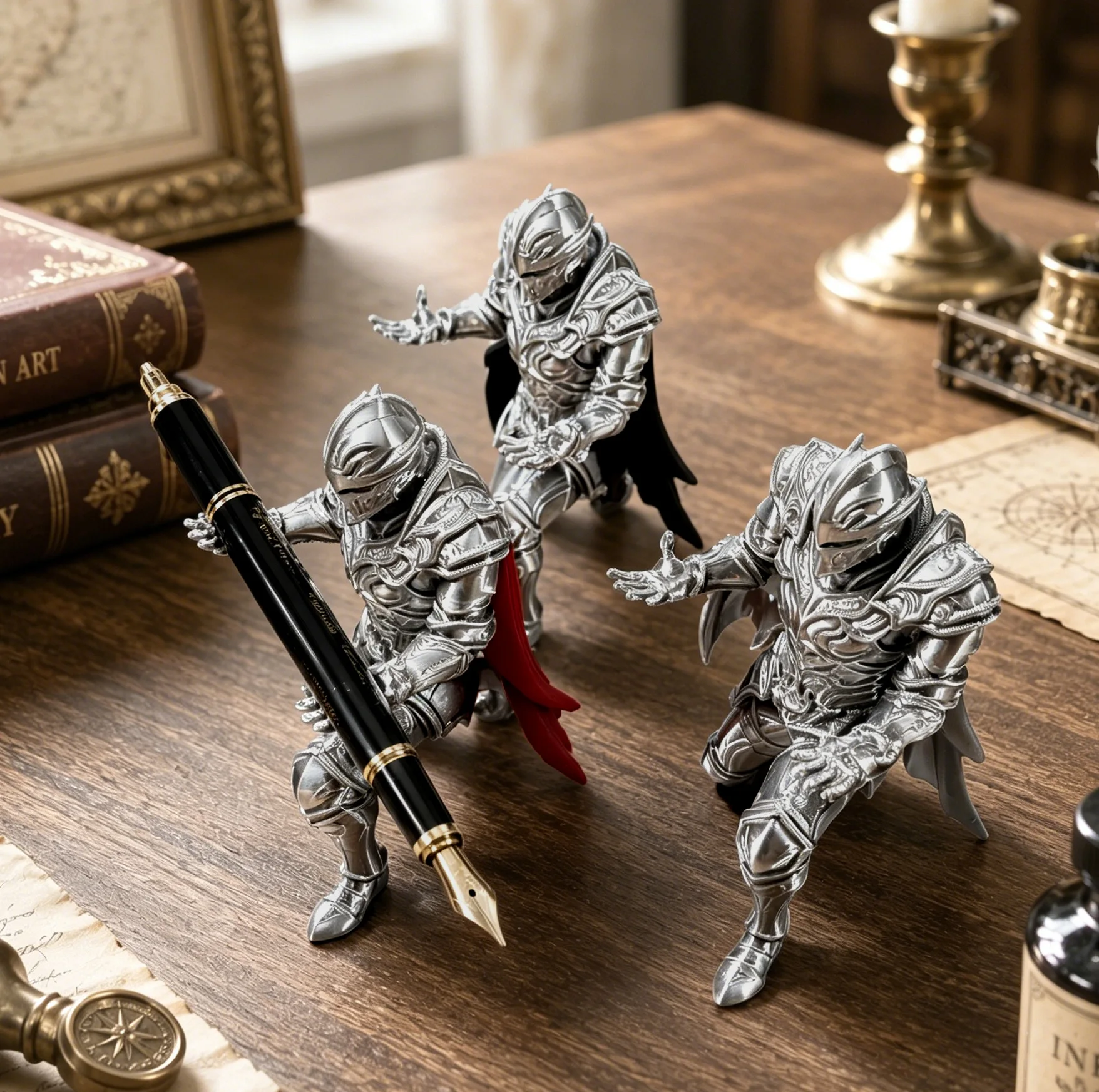 3D printed dark knight pen hol - огляд і ціна 3D Printing Knight Armor