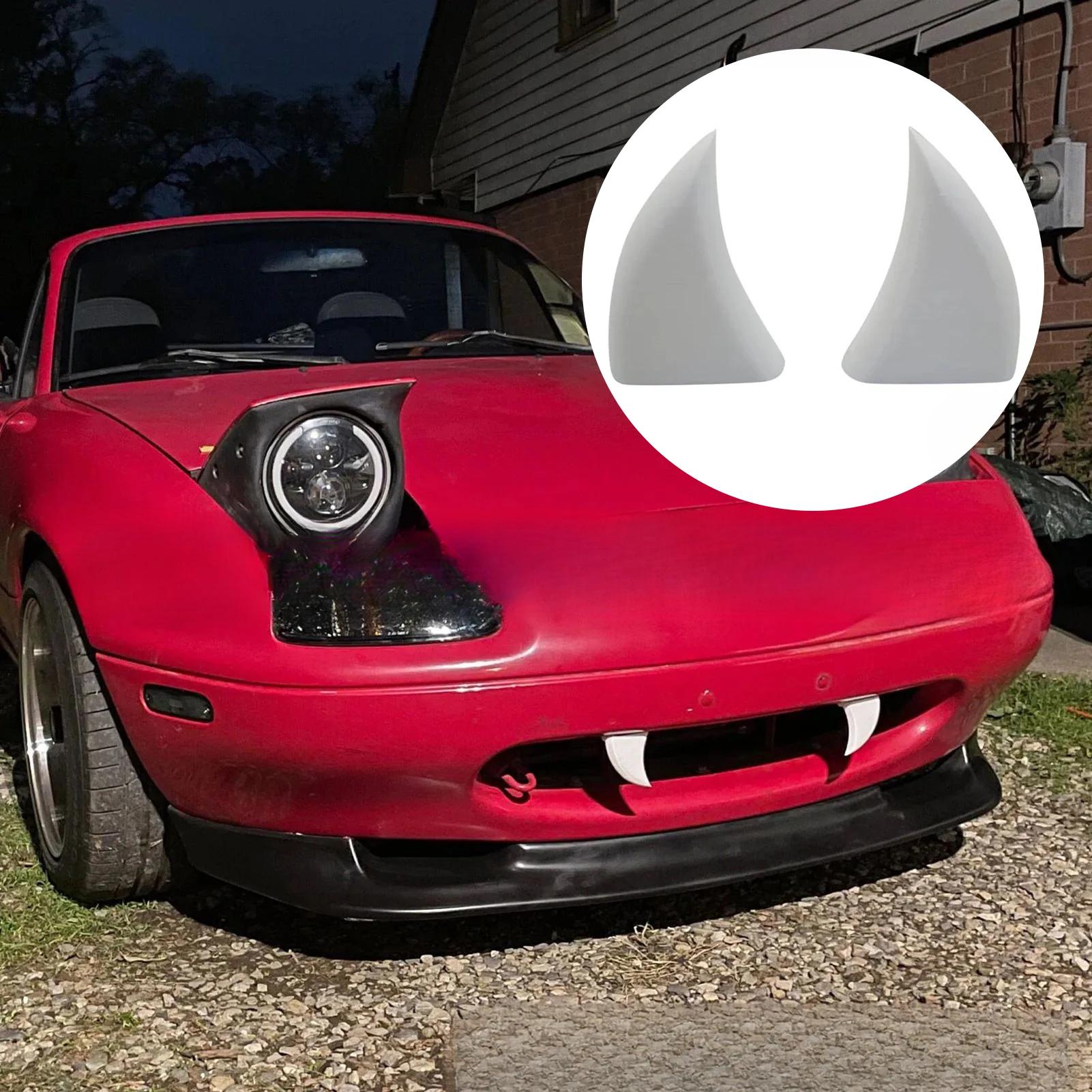 Car Fangs Car Teeth Decor 3D P - огляд і ціна 3D Printing Tooth