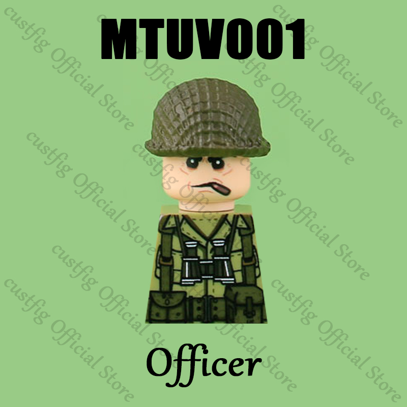 WW2 Soldier Figures Weapon 3D  - огляд і ціна 3D Printing Lego Bricks