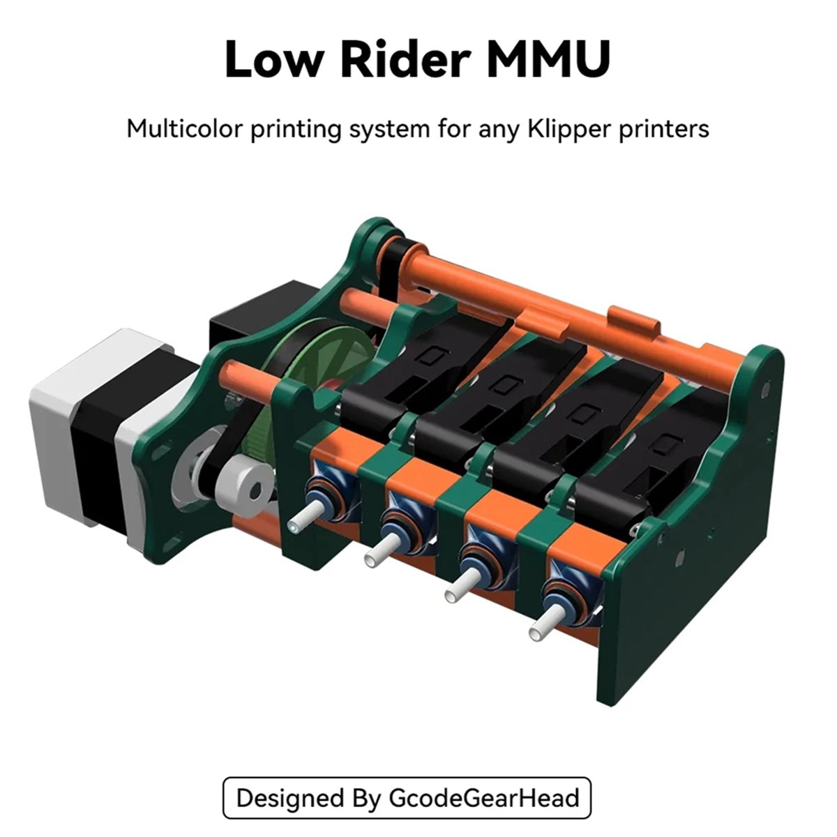 Low Rider MMU Kit Multi-Materi - огляд і ціна 3D Printing Klipper