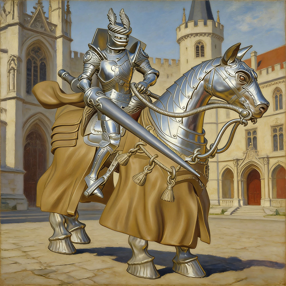 1/24 Desk ornament，Stylish Arm - огляд і ціна 3D Printing Knight Armor