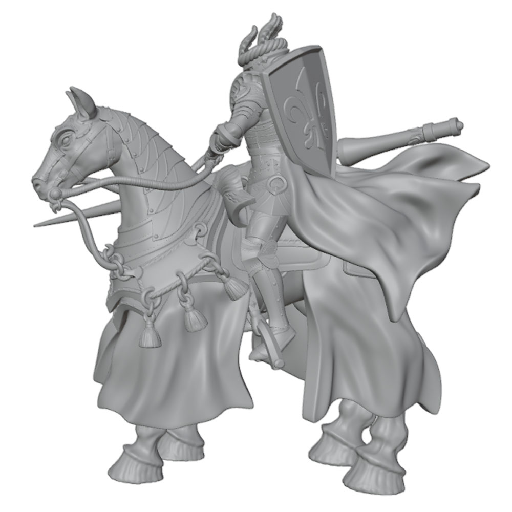 1/24 Desk ornament，Stylish Arm - огляд і ціна 3D Printing Knight Armor