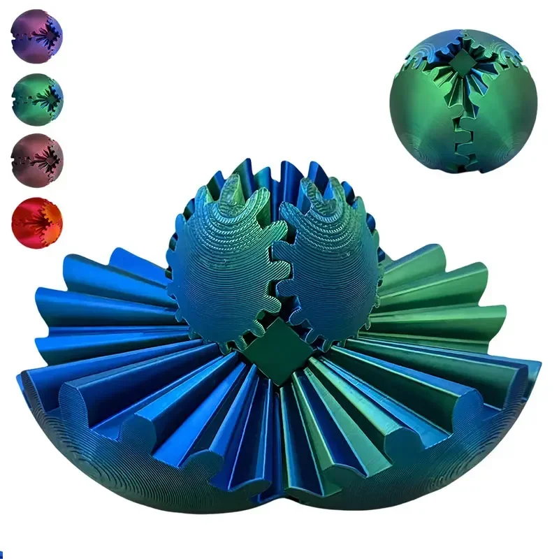 3D Printed Gear Ball Spin Ball - огляд і ціна 3D Printing Gears