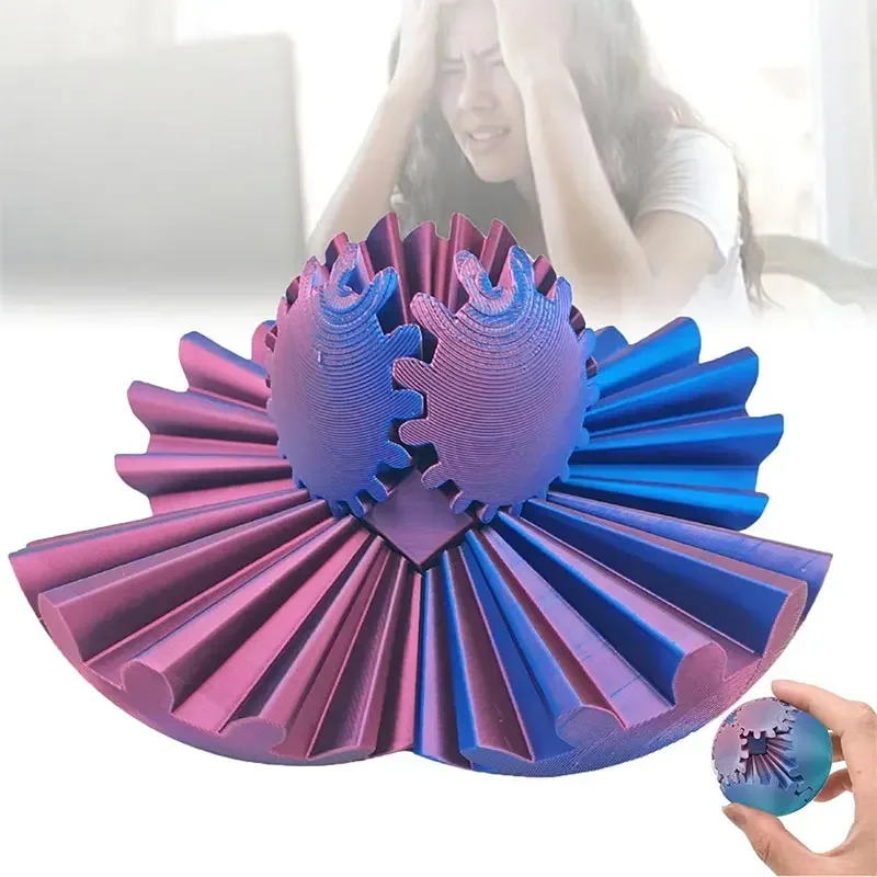 3D Printed Gear Ball Spin Ball - огляд і ціна 3D Printing Gears