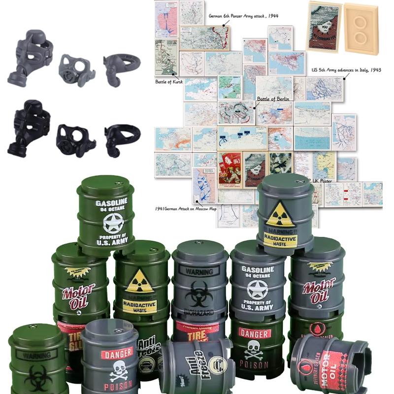 Military Building Blocks 3D Ci - огляд і ціна 3D Printing Lego Bricks