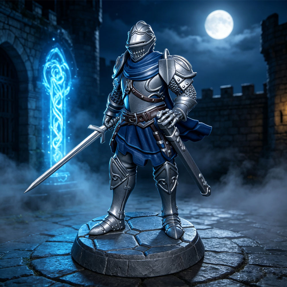 1/24 Medieval Full-Body Plate  - огляд і ціна 3D Printing Knight Armor