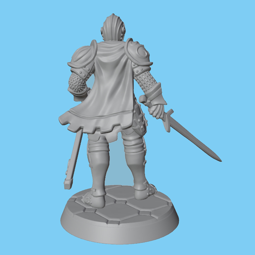 1/24 Medieval Full-Body Plate  - огляд і ціна 3D Printing Knight Armor