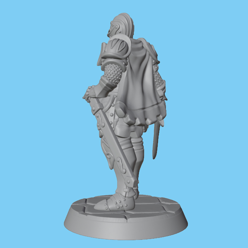1/24 Medieval Full-Body Plate  - огляд і ціна 3D Printing Knight Armor