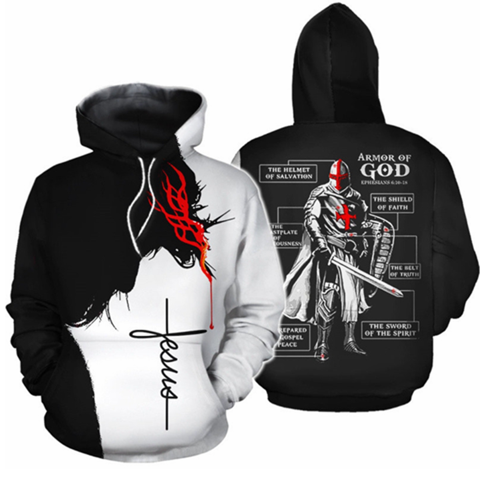Knights Templar Armor Hoodies  - огляд і ціна 3D Printing Knight Armor