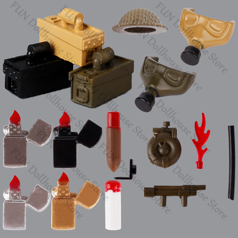 WW2 British Military Soldiers  - огляд і ціна 3D Printing Lego Bricks