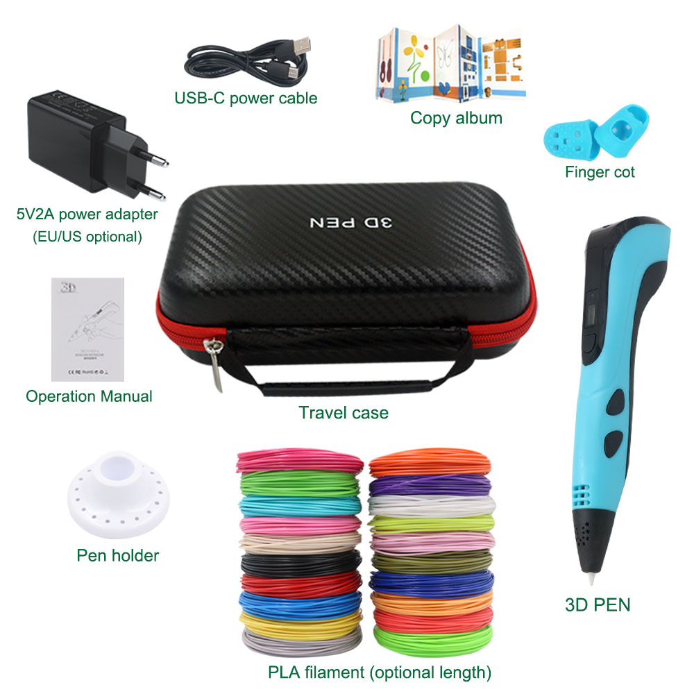 2026 New 3D Printing Pen DIY T - огляд і ціна Carbon Fiber Filament