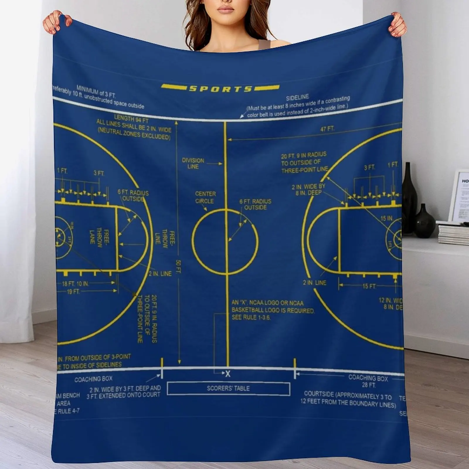 College Basketball Court Diagr - огляд і ціна 3D Printing Diagram