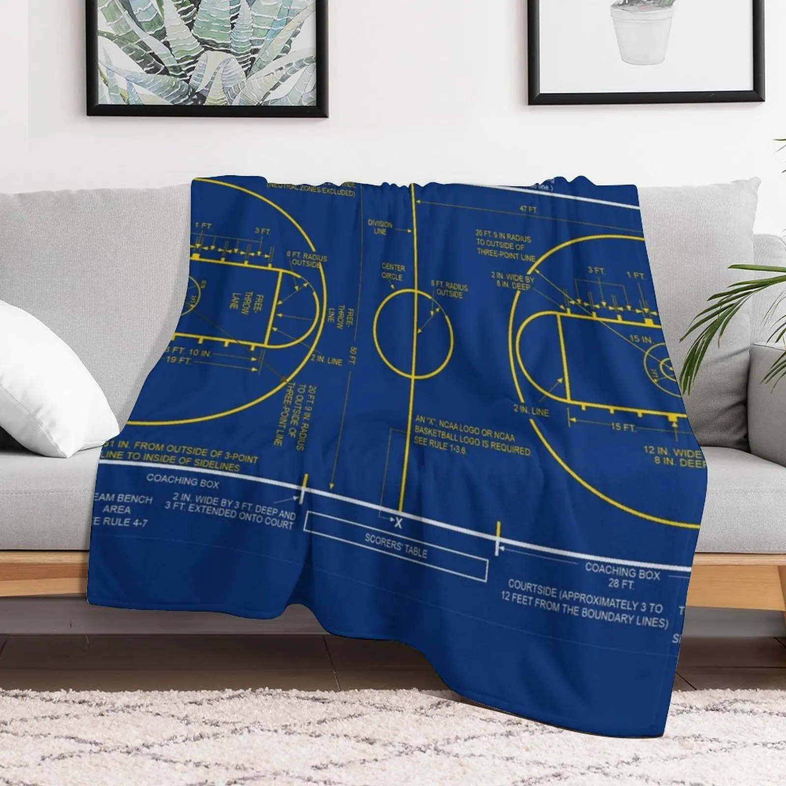 College Basketball Court Diagr - огляд і ціна 3D Printing Diagram