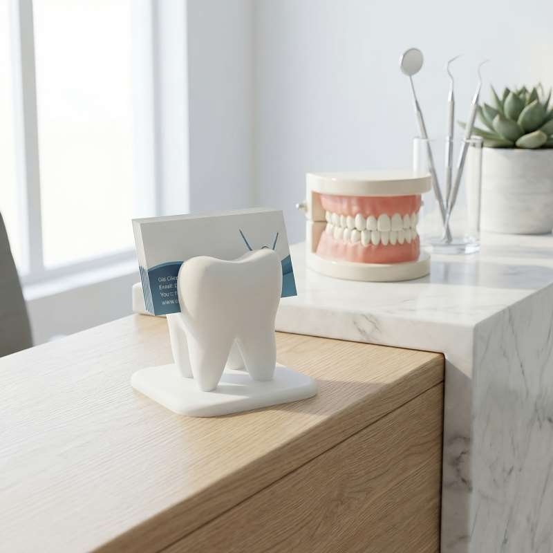 3D Printed Tooth Shaped Busine - огляд і ціна 3D Printing Tooth