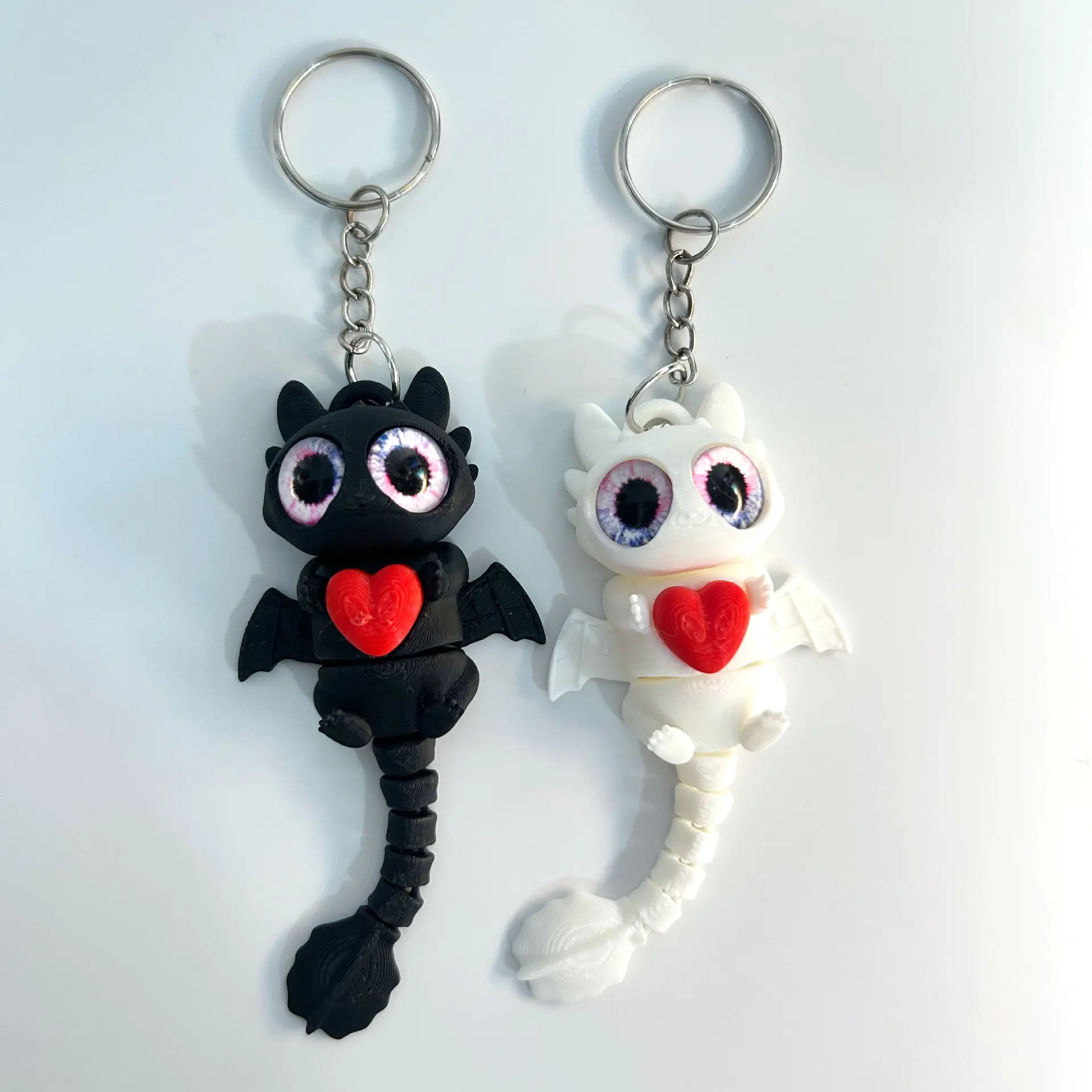 3D Printed Dragon Keychain wit - огляд і ціна 3D Printing Tooth