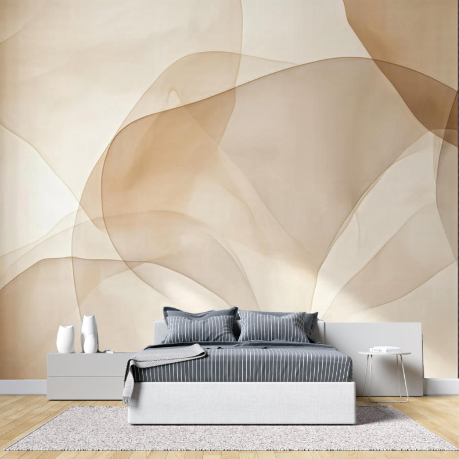 Nordic Abstract Wallpaper Beig - огляд і ціна 3D Printing Diagram