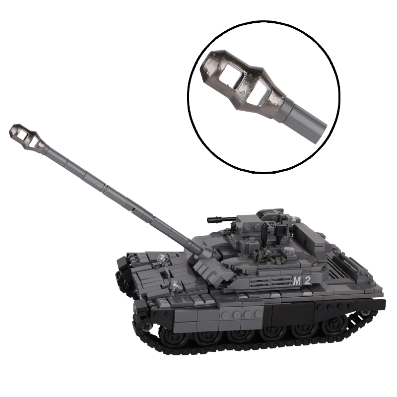 MOC WW2 Military Tank Cannon 3 - огляд і ціна 3D Printing Lego Bricks