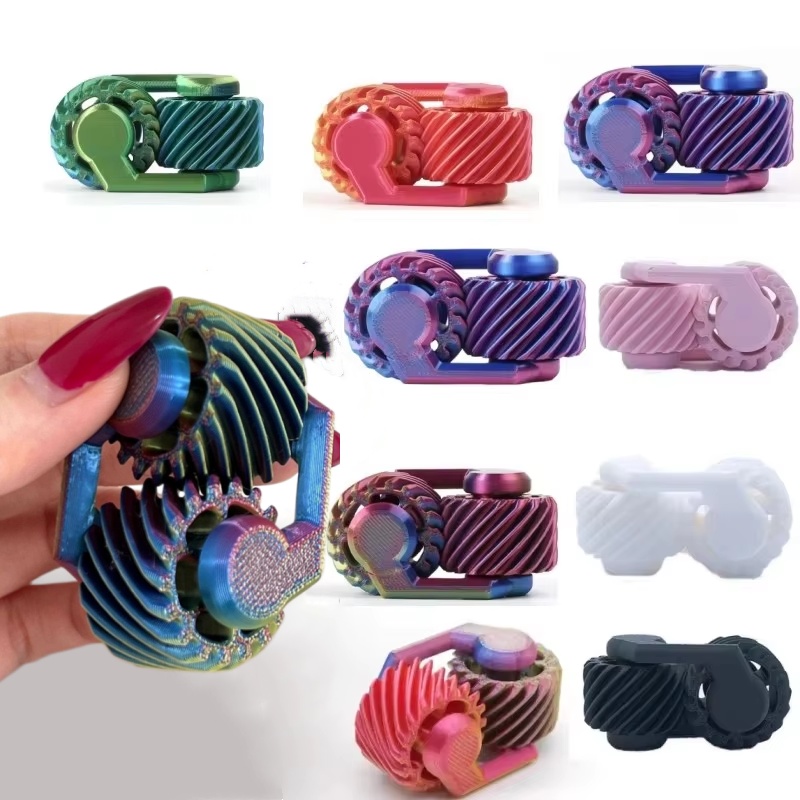 1PCS 3D Printed Fidget Spinner - огляд і ціна 3D Printing Gears