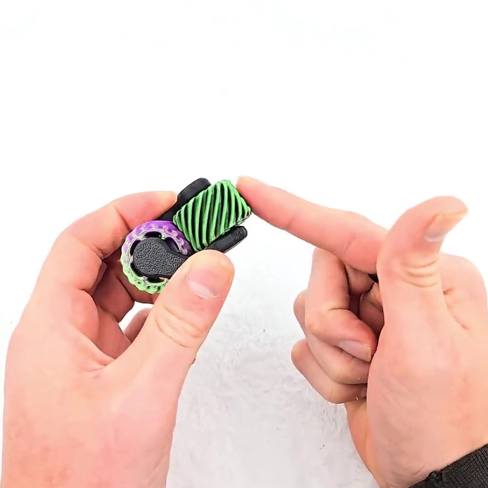 1PCS 3D Printed Fidget Spinner - огляд і ціна 3D Printing Gears