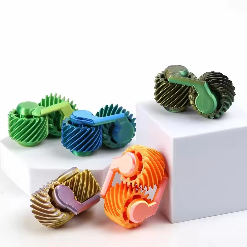 1PCS 3D Printed Fidget Spinner - огляд і ціна 3D Printing Gears