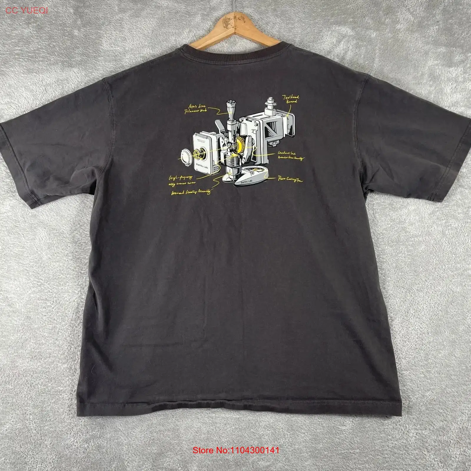 Bambu Lab 3D Printer T Shirt M - огляд і ціна 3D Printing Diagram